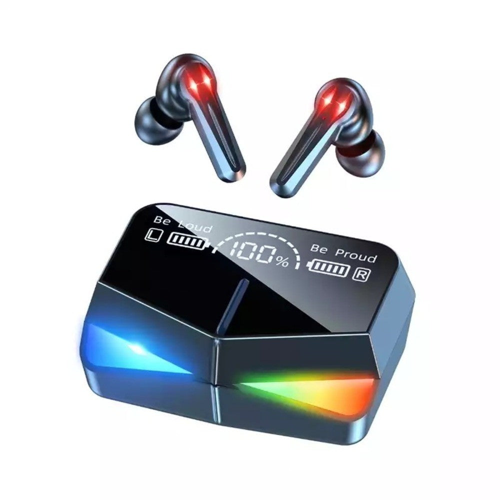 Audifono Gamer M28 TWS con espejo Powerbank